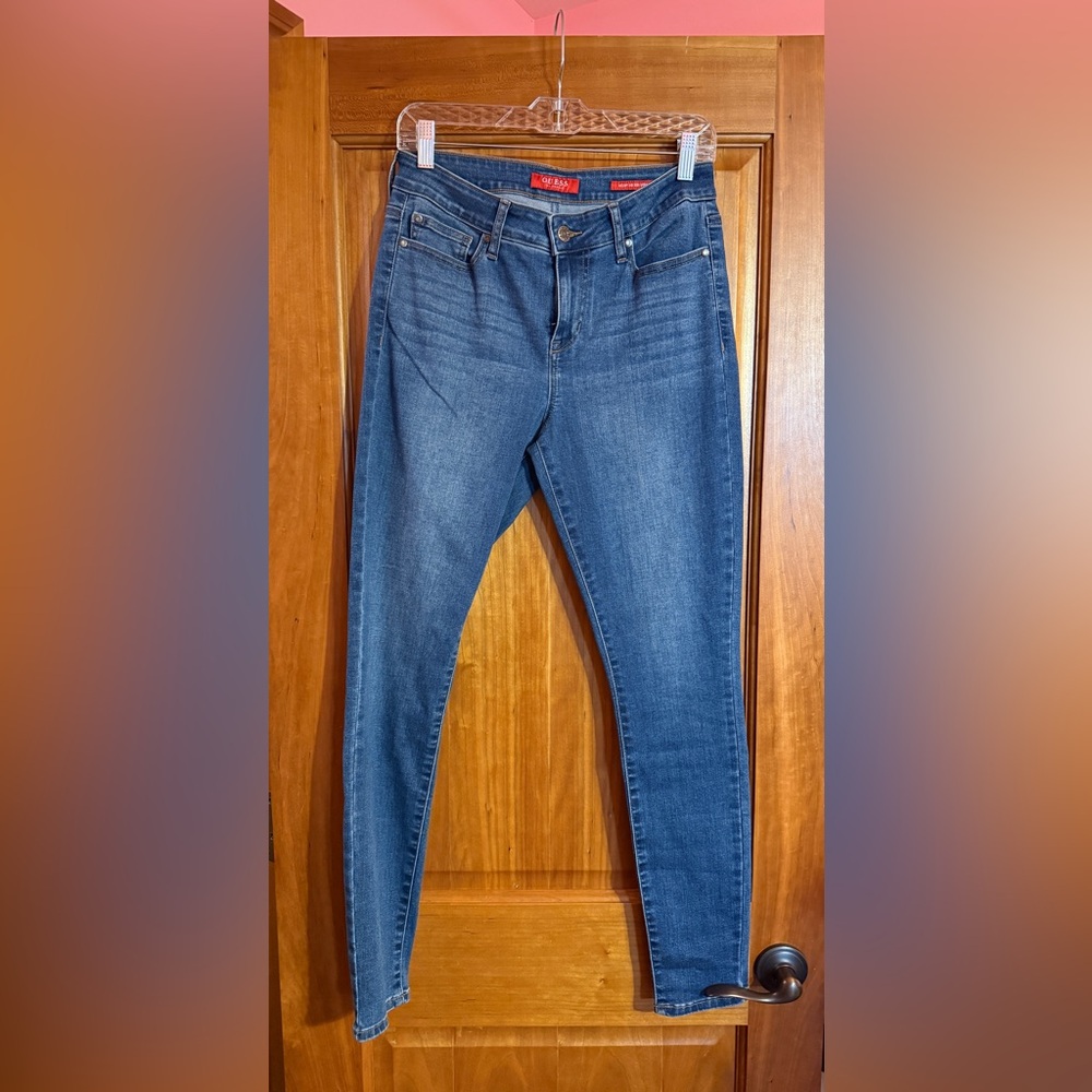 Guess Women's Dark Blue Skinny Jeans
